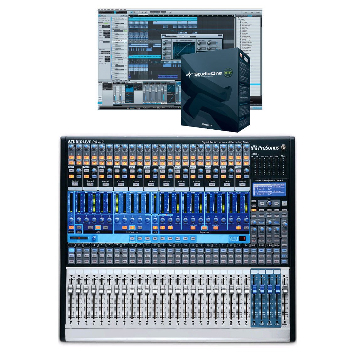 presonus studiolive 24.4.2 digital mixer
